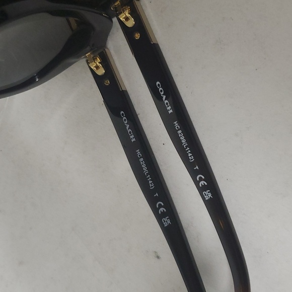 NEW Coach L1142 Signature Rectangle Sunglasses Choose one from 2 colors - Picture 7 of 12
